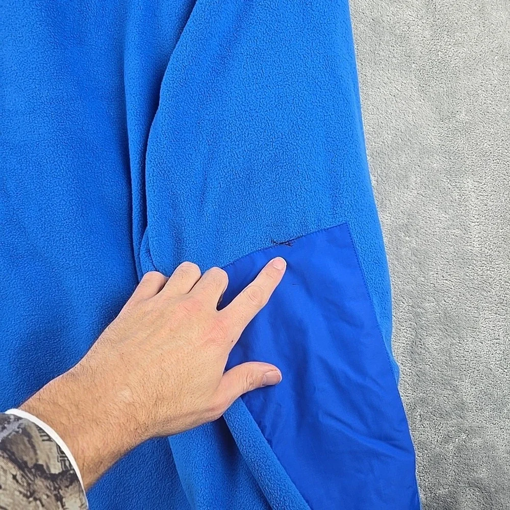 5.11 Tactical Series‎ Jacket Mens XL Cobalt Blue Fleece Full Zip Up Coat Flaw